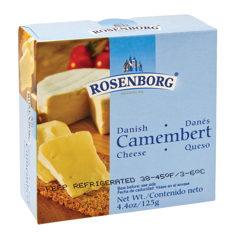 Wholesale Rosenborg Danish Camembert 4.4 Oz Tin- Bulk