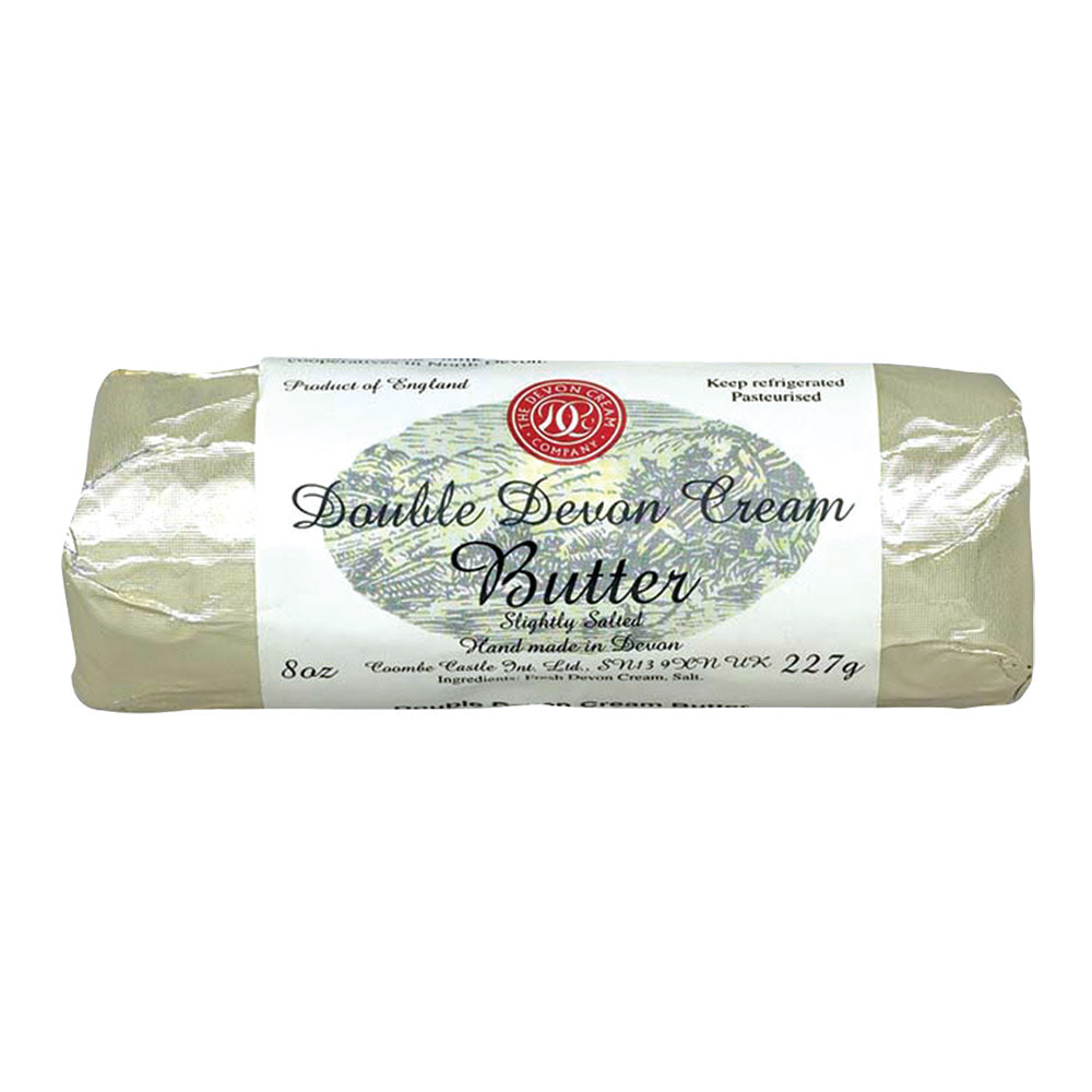 Wholesale Double Devon Cream Butter Slightly Salted 8 Oz- Bulk