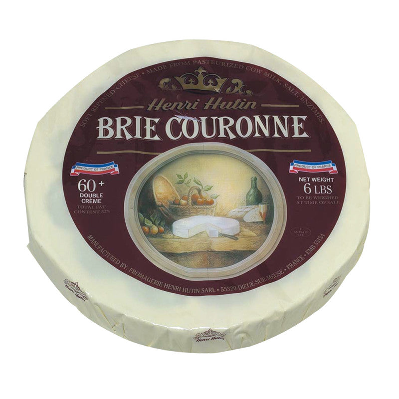 Wholesale Henri Hutin Brie Couronne 60% Bulk