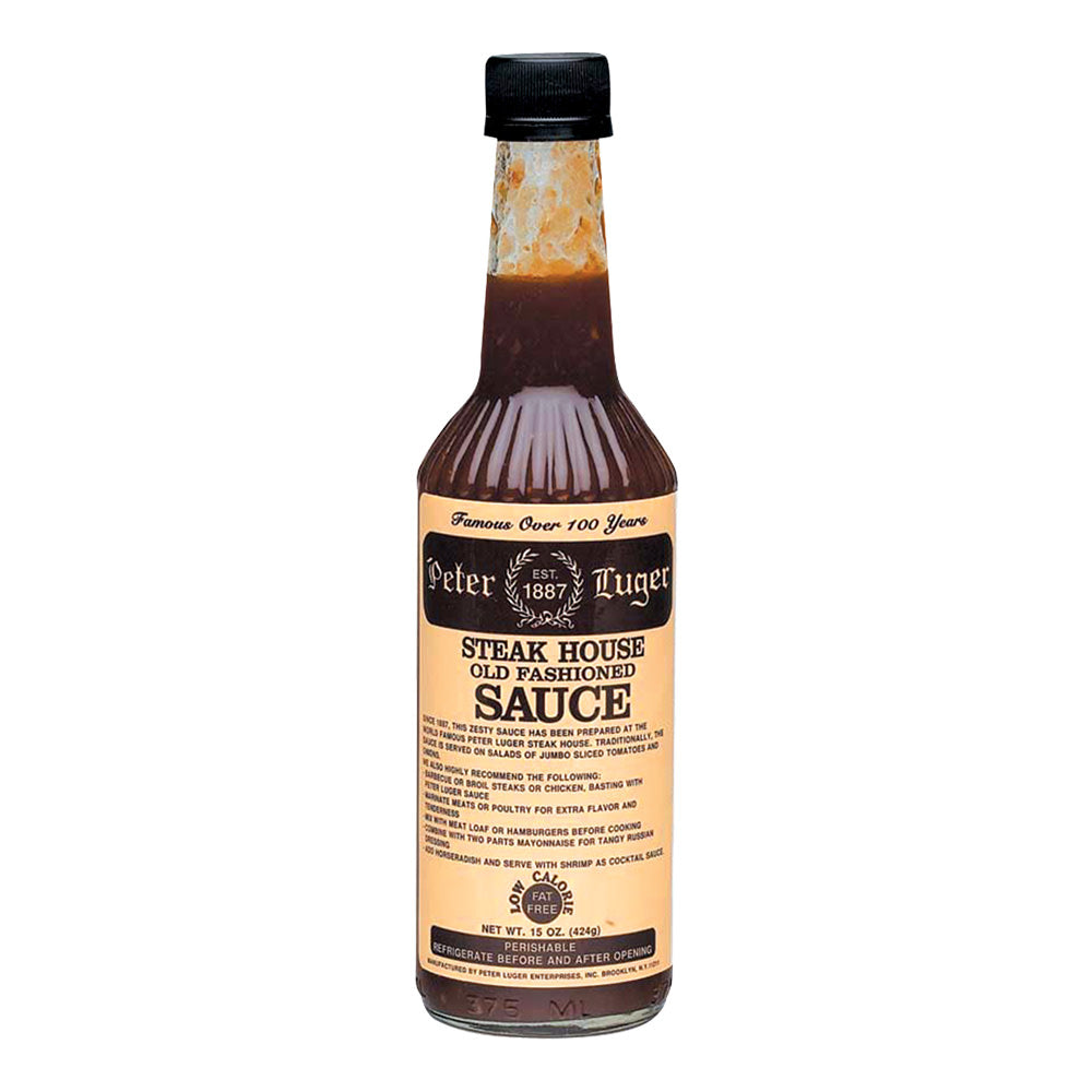 Wholesale Peter Luger Steak Sauce 12.6 Oz Bottle- Bulk