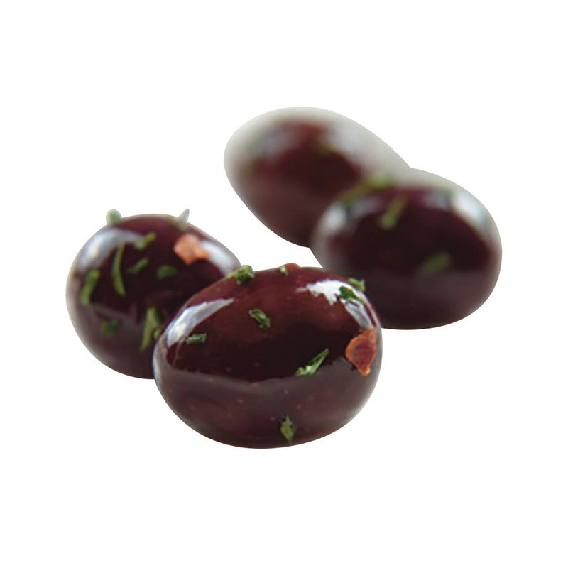 Wholesale Delallo Seasoned Black Greek Olives 5 Lb- Bulk