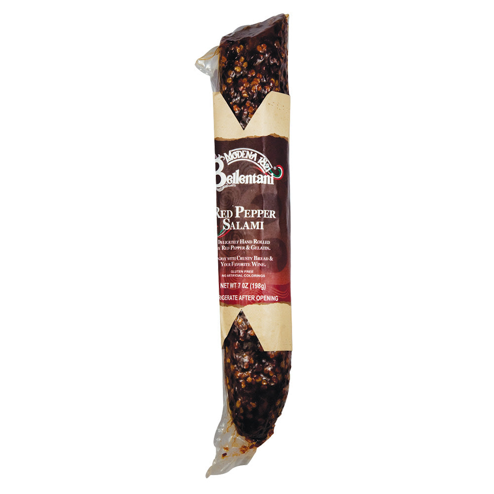 Wholesale Bellentani Hot Pepper Coated Salami 7 Oz- Bulk
