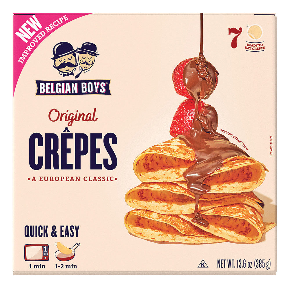 Wholesale Belgian Boys - Crepes (7Ct) 13.6Oz Bulk