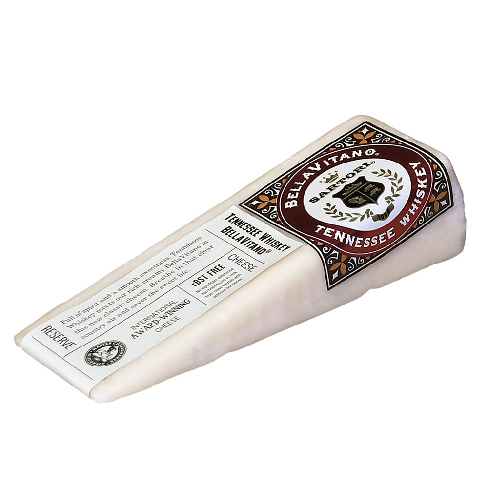 Wholesale Sartori Bellavitano Tennessee Whiskey 5.3 Oz Cheese Wedge- Bulk