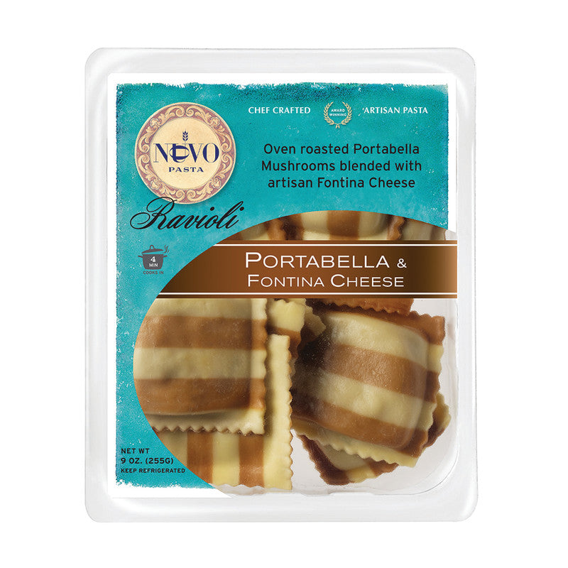 Wholesale Nuovo Portabella Fontina Ravioli Pasta 9 Oz- Bulk
