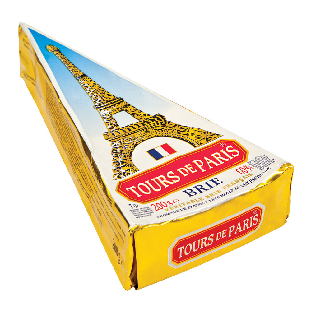 Wholesale Tours De Paris Brie Cheese Wedge 7 Oz- Bulk