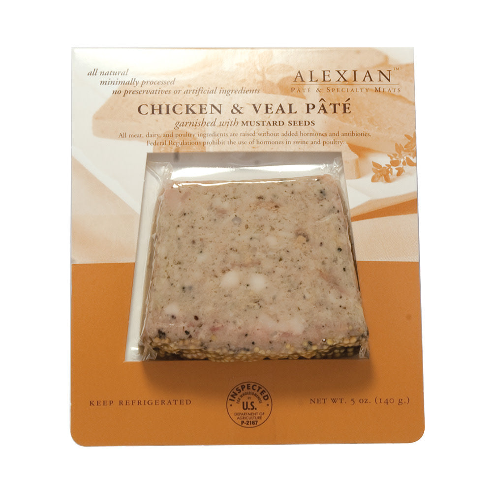 Wholesale Alexian Chicken And Veal Pate 5 Oz- Bulk