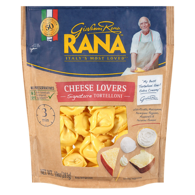Wholesale Rana Cheese Lovers Tortelloni 10 Oz Pouch Bulk