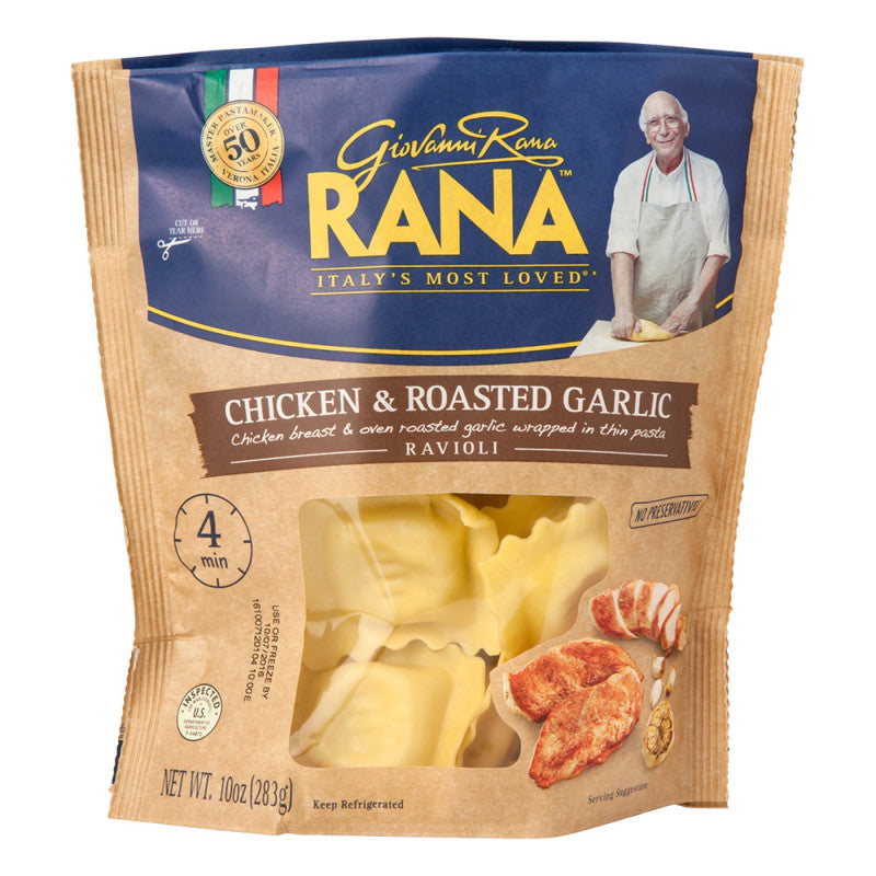 Wholesale Rana Chicken And Roasted Garlic Ravioli 10 Oz Pouch Bulk