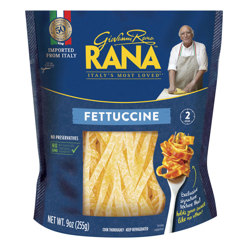 Wholesale Rana Fettuccine Pasta 9 Oz Pouch- Bulk