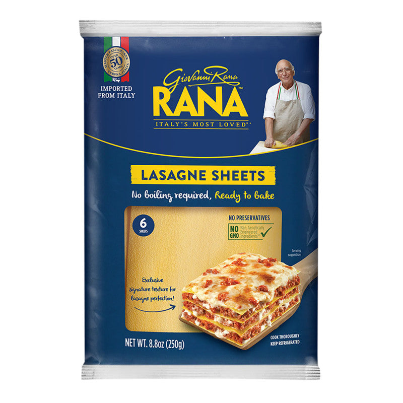 Wholesale Rana No Boil Lasagna Sheets 8.8 Oz Bulk