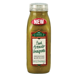 Wholesale Cindy's Fresh Avocado Vinaigrette Dressing 16 Oz Bottle- Bulk