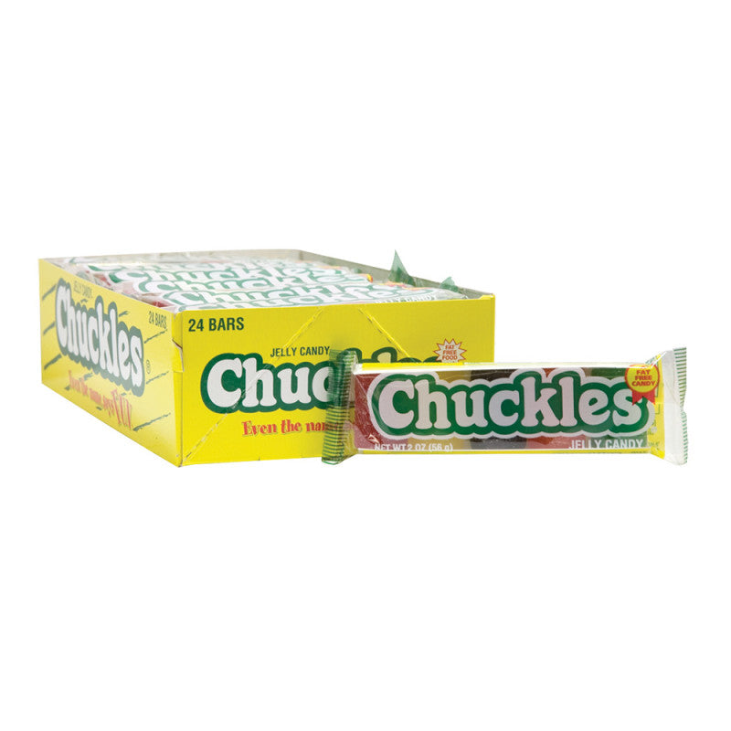 Wholesale Chuckles 2 Oz Bar- Bulk