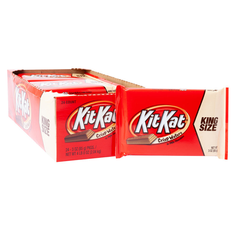 Wholesale Kitkat Milk Chocolate 3 Oz King Size Bar- Bulk