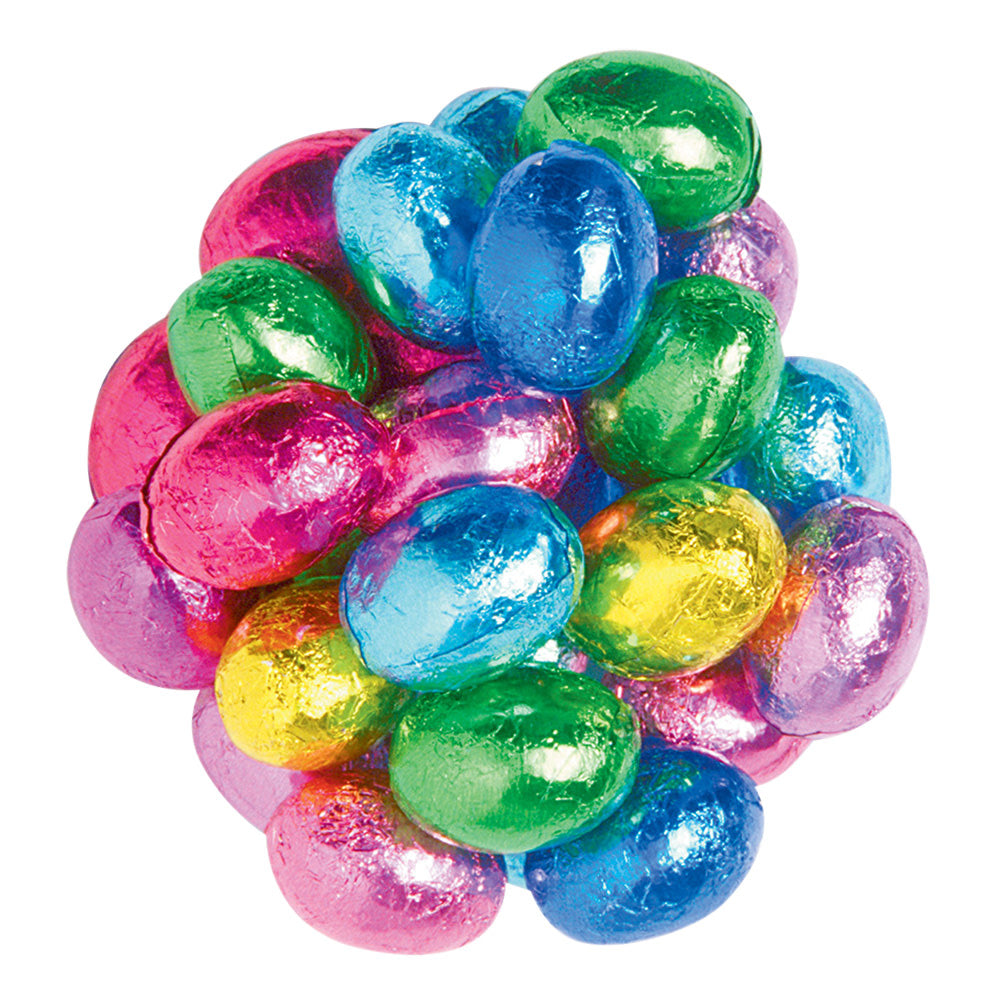 Wholesale Madelaine Dark Chocolate Foiled Easter Eggs- Bulk