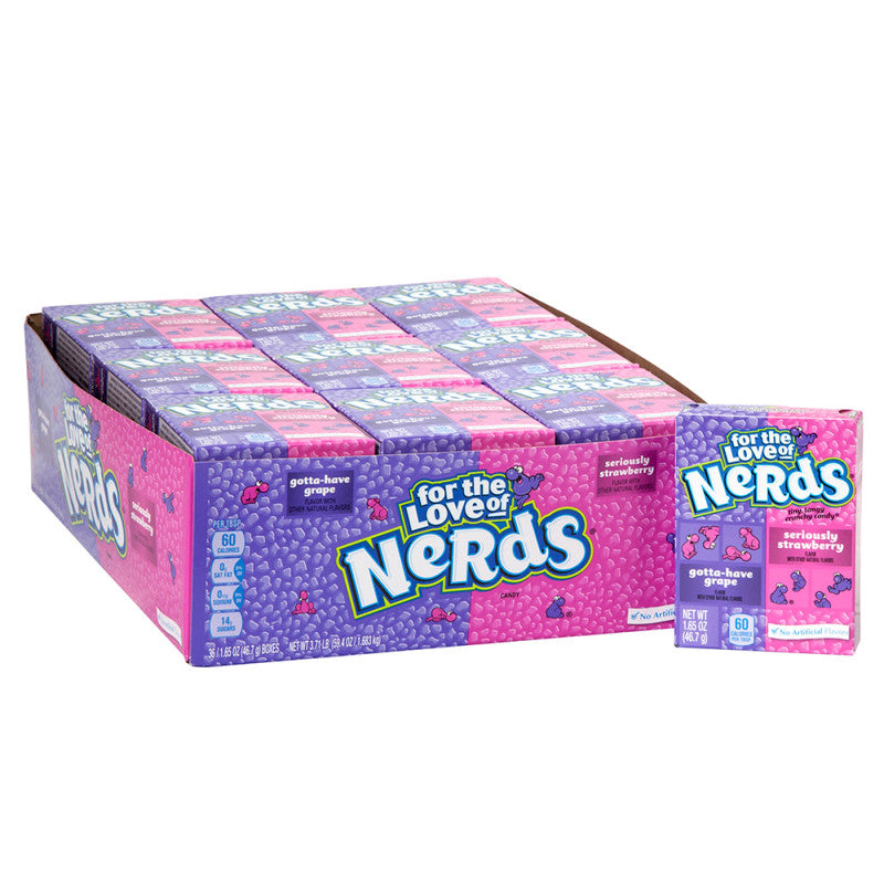 Wholesale Nerds Strawberry And Grape- Bulk