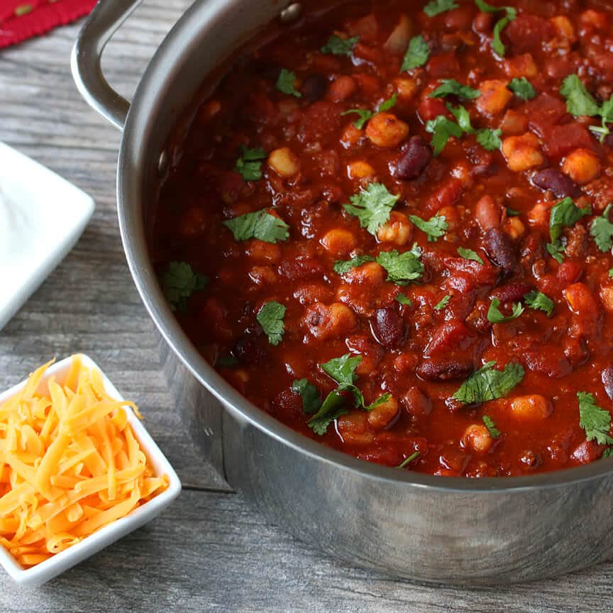 Mexican Gourmet Easy Bean Chili