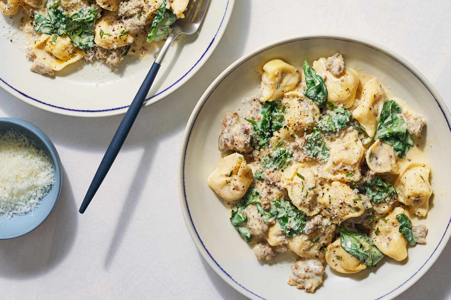 Gourmet Tortellini with Sausage and Vegetables