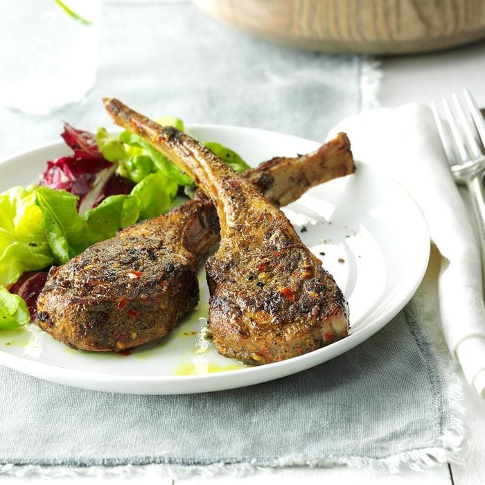 Exotic Spice-Rubbed Lamb Chops