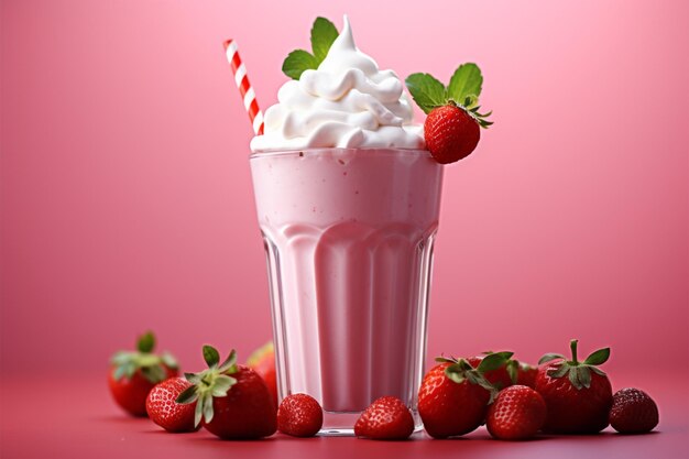 Strawberry Milkshake Delight