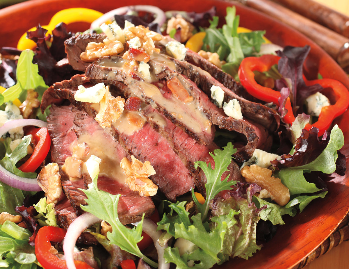 Low Carb Beef and Bacon Salad