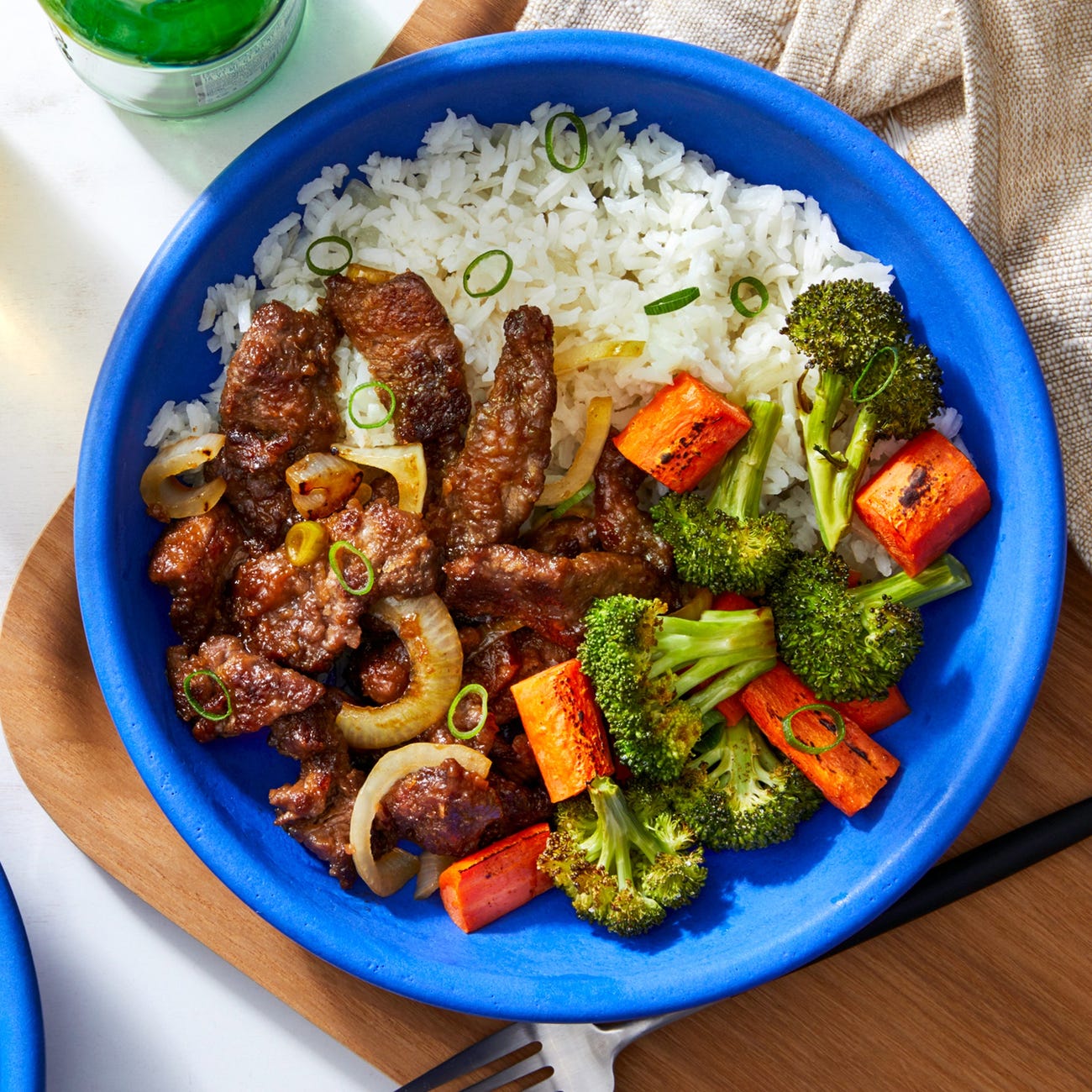 Grilled Gourmet Beef and Broccoli Rice Bowl