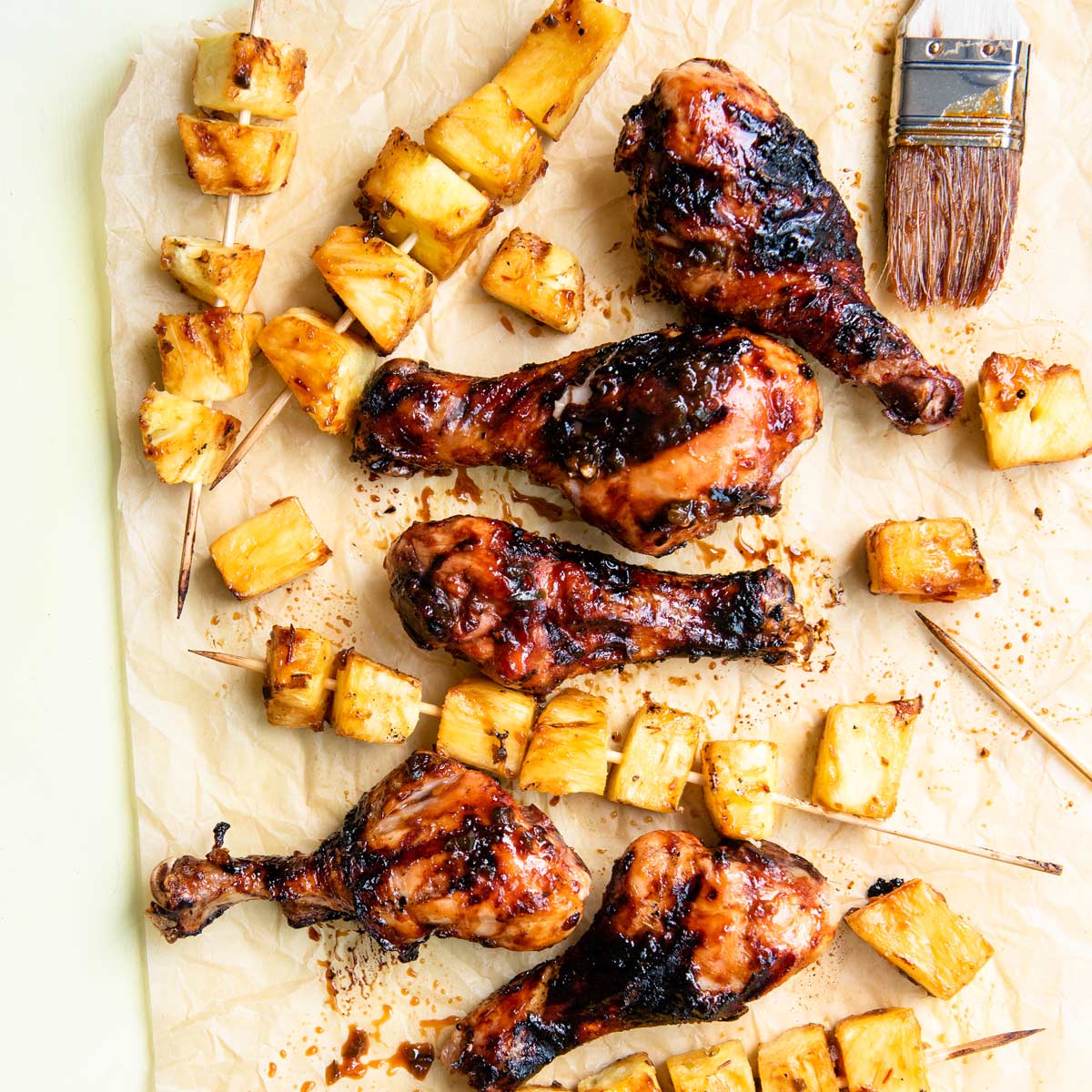 Spicy Pineapple Jalapeno Grilled Chicken