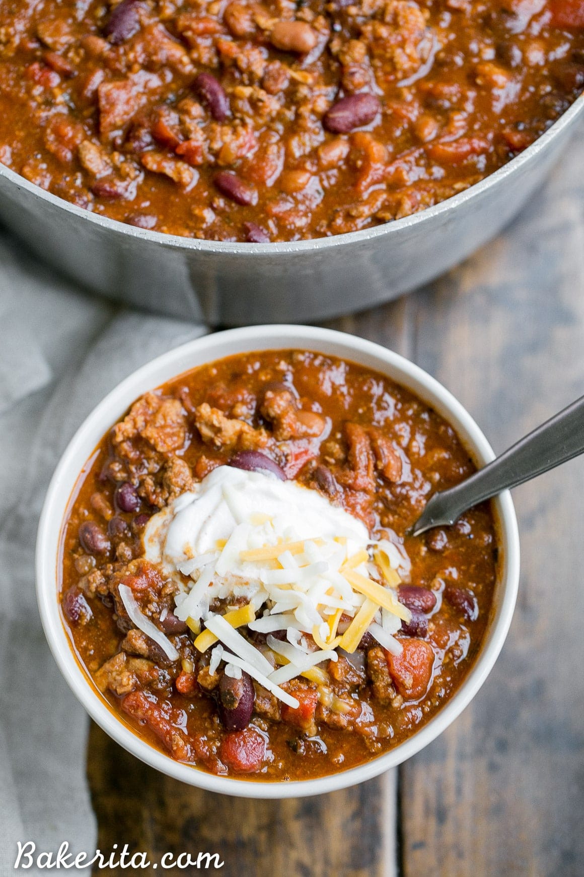 Meaty Chili and Sausage Stew