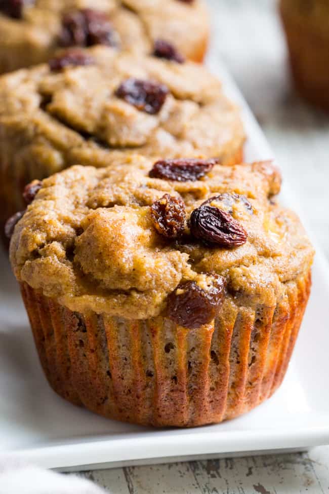 Banana Raisin Muffins