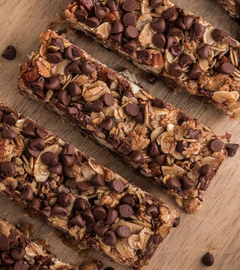 Chocolate Almond Cereal Bars