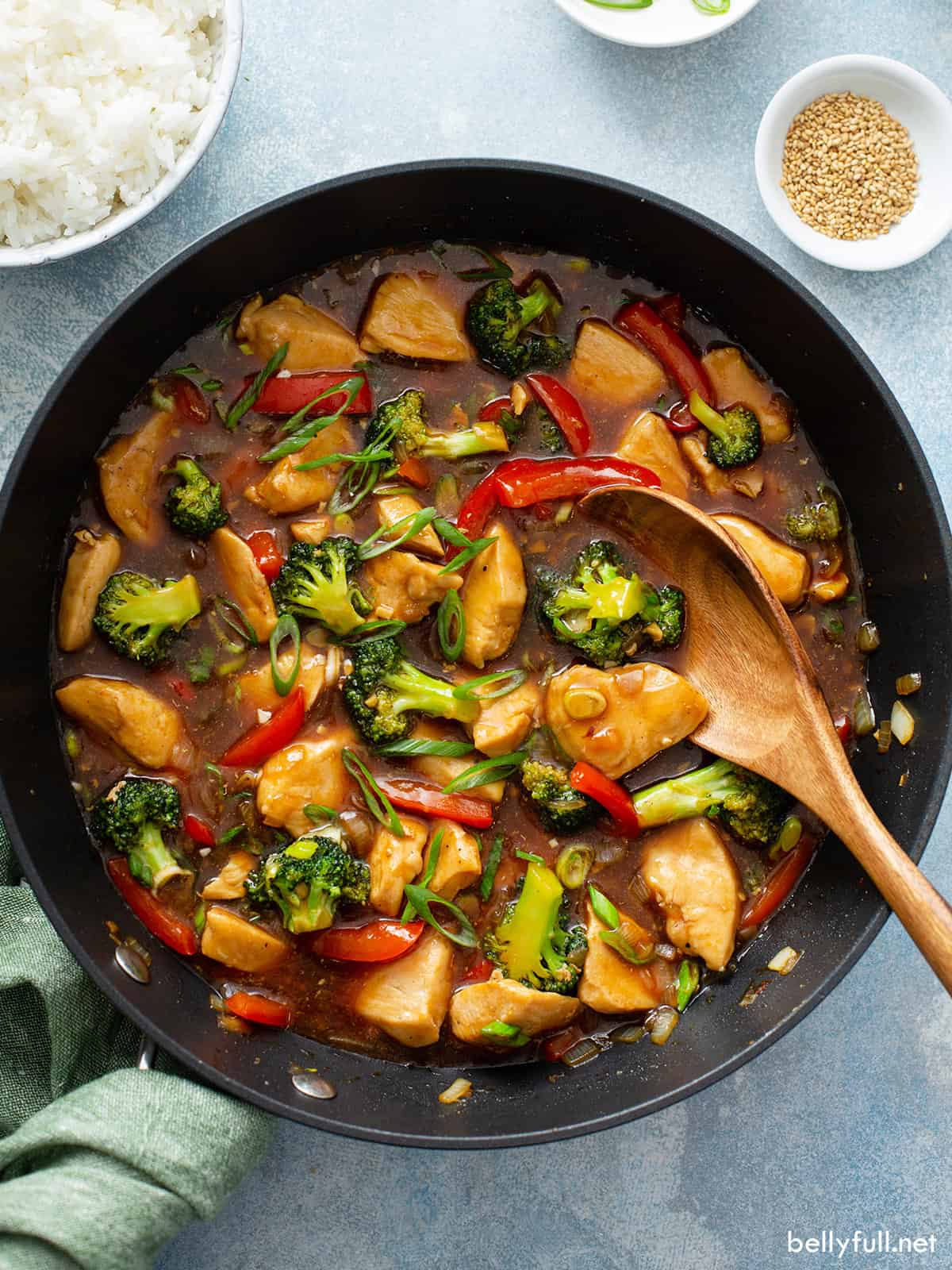 Spicy Latino Chicken Veggie Stir-Fry