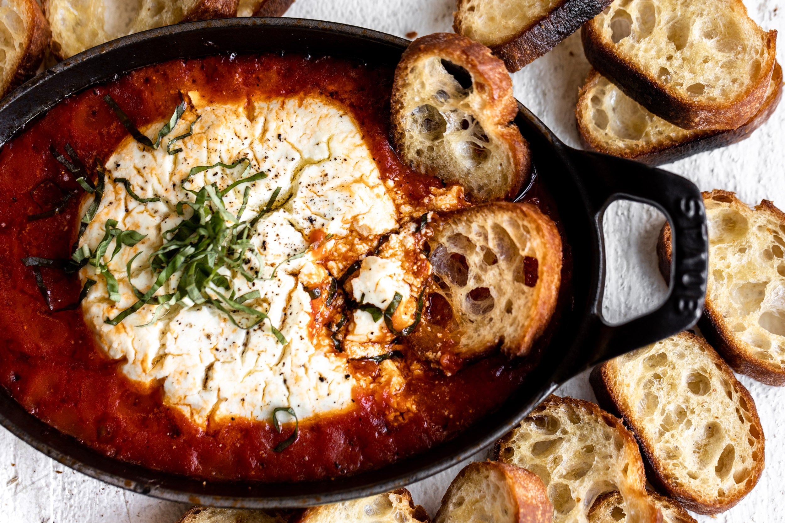 Goat Cheese Marinara Dip