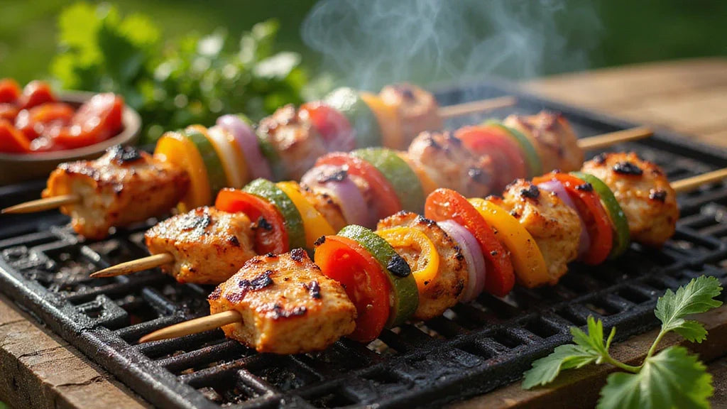 These Zesty Grilled Chicken Skewers Are a Cookout Favorite