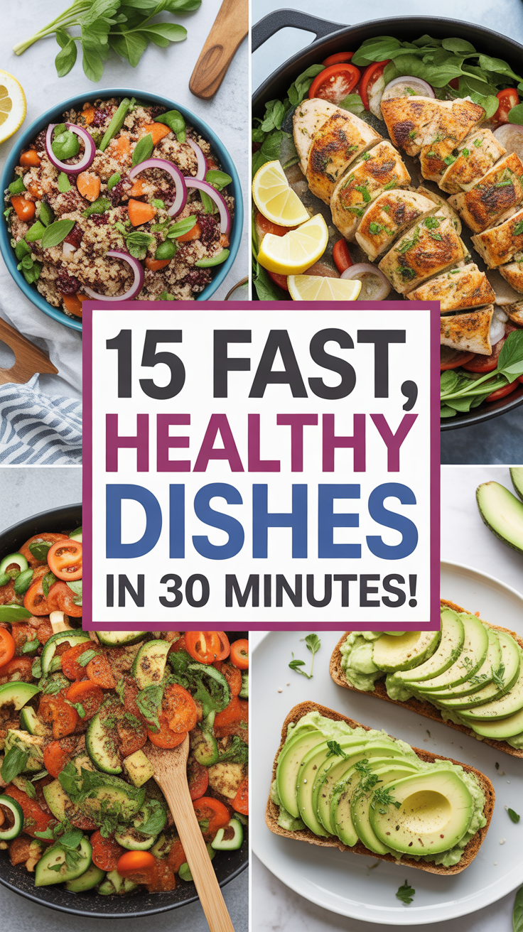 Stuck in a dinner rut? 15 quick and healthy 30-minute meals you can actually make tonight