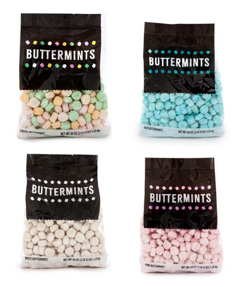 Unwrapped Buttermint Candy