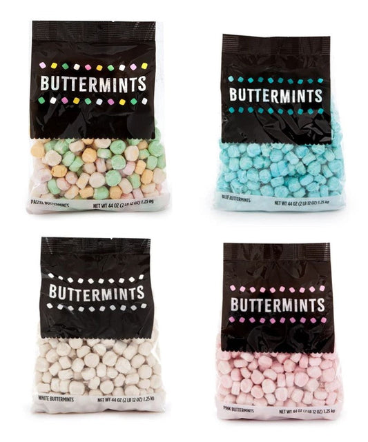 Unwrapped Buttermint Candy