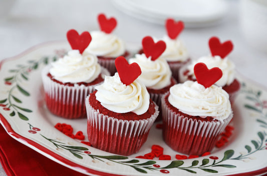 Valentine's Day Red Velvet Cupcakes - The Perfect Sweet Treat