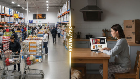 Sam's Club vs. BoxNCase.com: Which Bulk Shopping Model Reigns Supreme for the Modern Consumer?