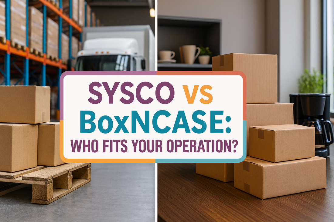 Sysco vs. BoxNCase: Which Food Distributor Is Right for You?
