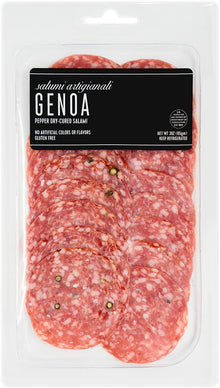 Wholesale Busseto Sliced Premium Genoa Salami, 3 OZ- Bulk