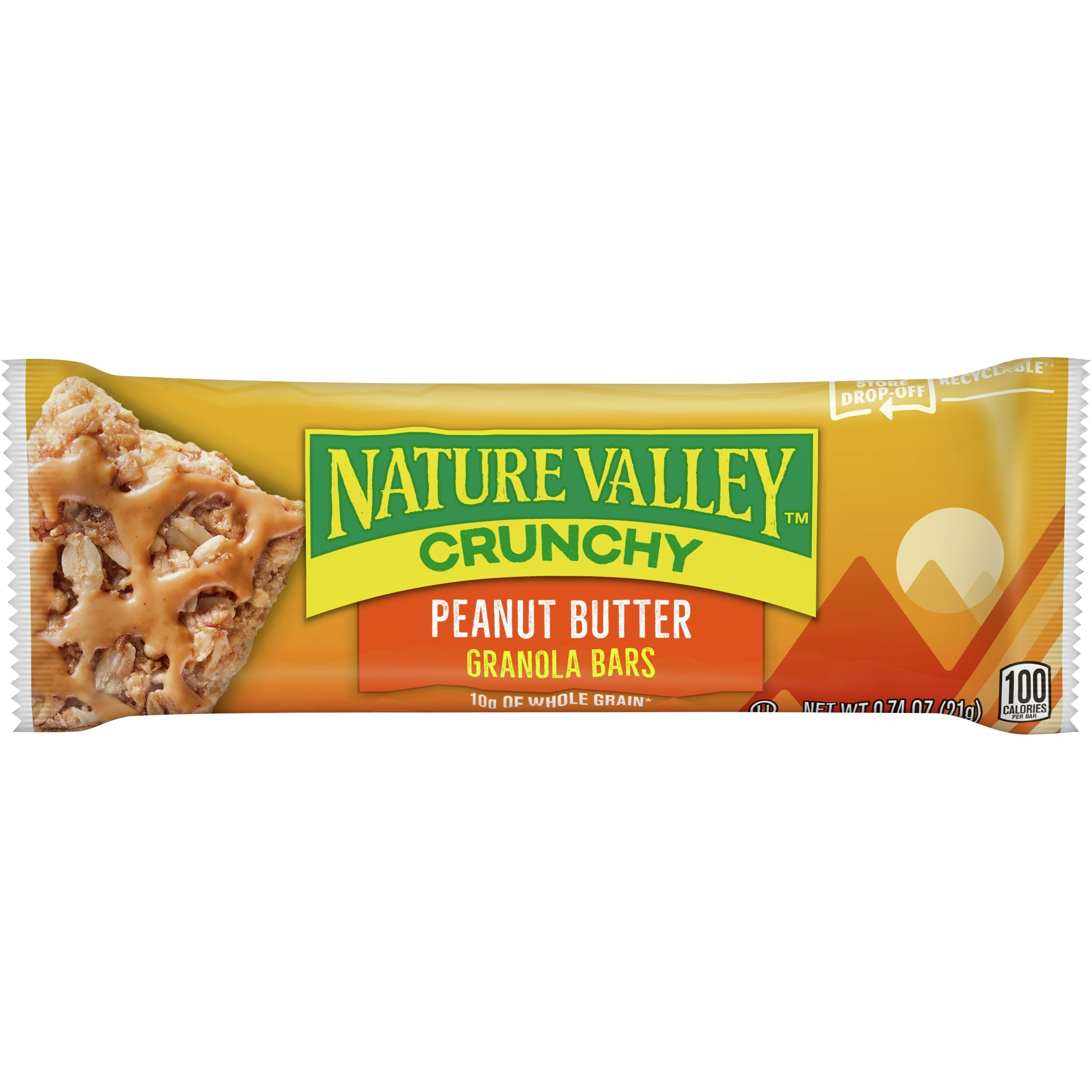 Nature Valley Granola Peanut Butter Reduced Fat .74 Oz Bar