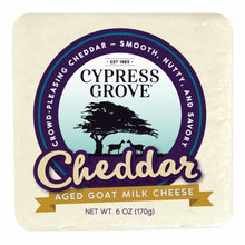 Wholesale Aged Goat Cheddar Cheese 6 OZ- Bulk
