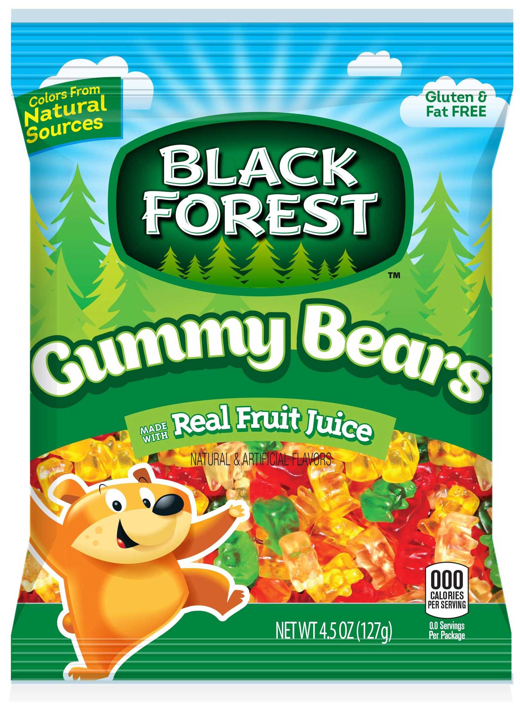 Black Forest Gummy Bears 4.5 oz Bar