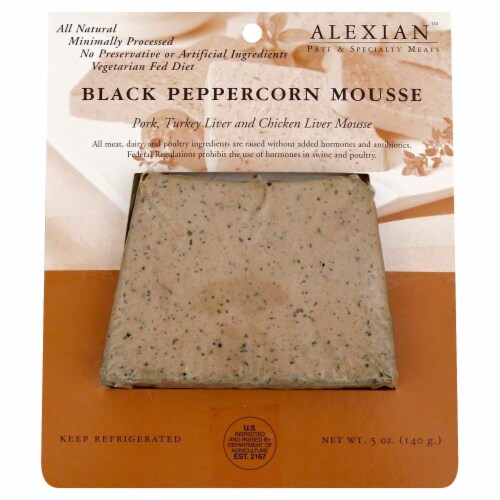 Alexian Black Peppercorn Mousse 5oz  6ct