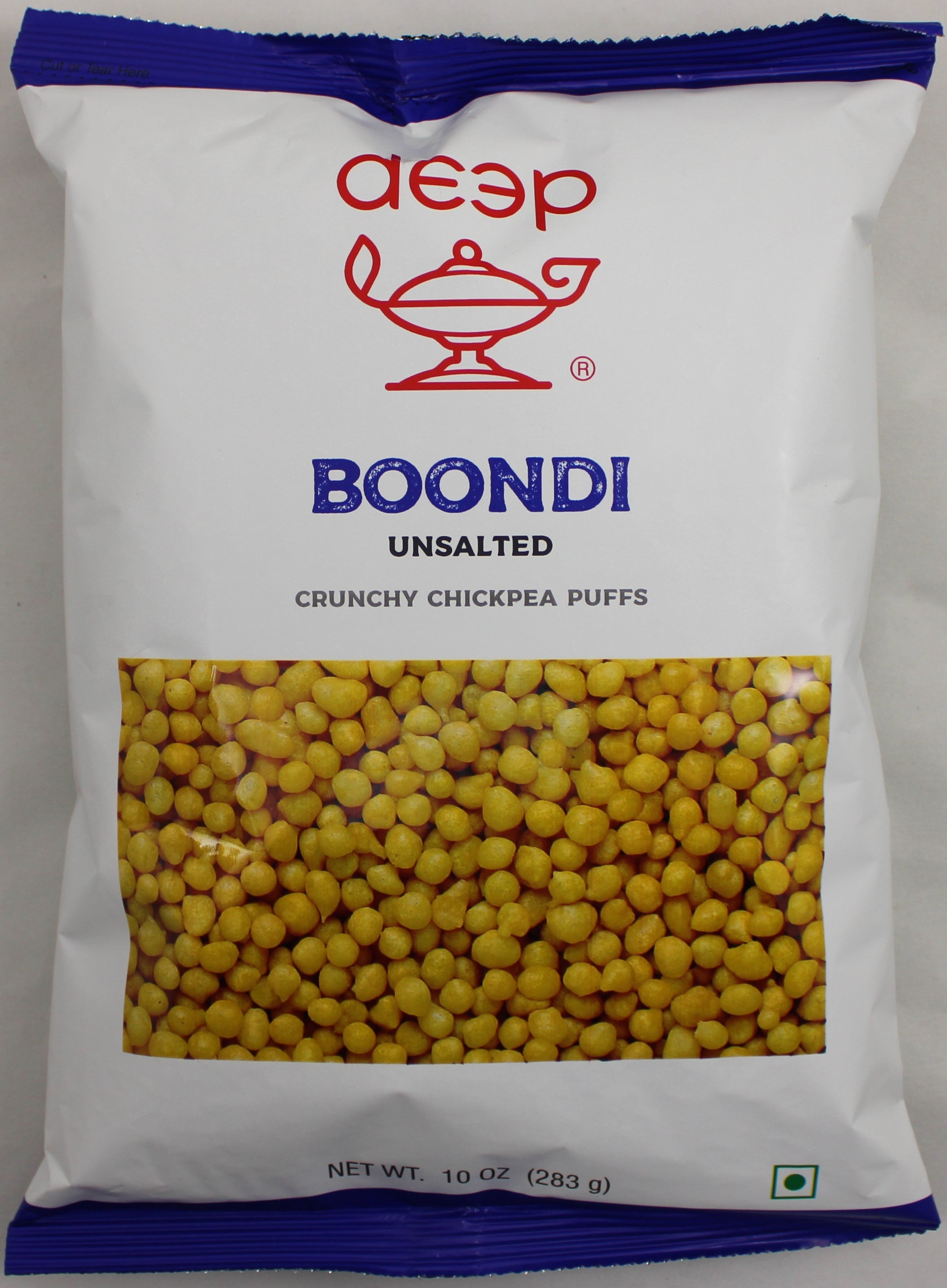 Wholesale Deep Plain Boondi Unsalted 10 OZ-15 Ct Case Bulk