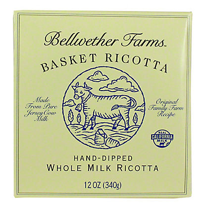 Bellwether Farms Basket Ricotta 12 oz