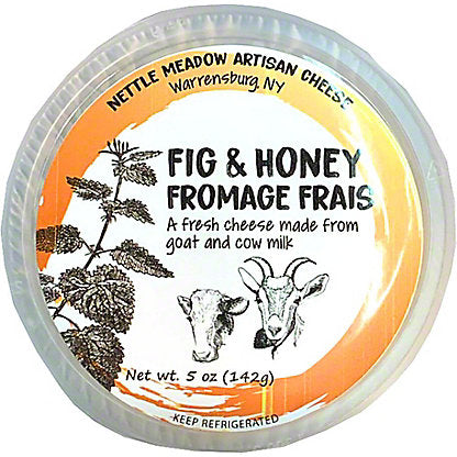 Nettle Meadow Fig & Honey Fromage Frais cheese 5oz 8ct
