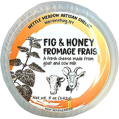 Nettle Meadow Fig & Honey Fromage Frais cheese 5 oz