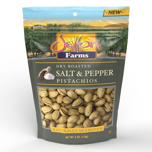 Setton Farms Seasoned In-Shell Pistachios Salt & Pepper 6 Oz Bag