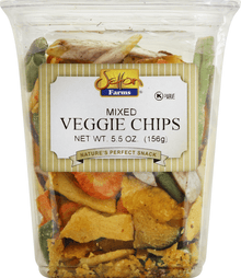 Wholesale Setton Farms Mixed Veggie Chips 19.8 lb Bulk Box- Bulk